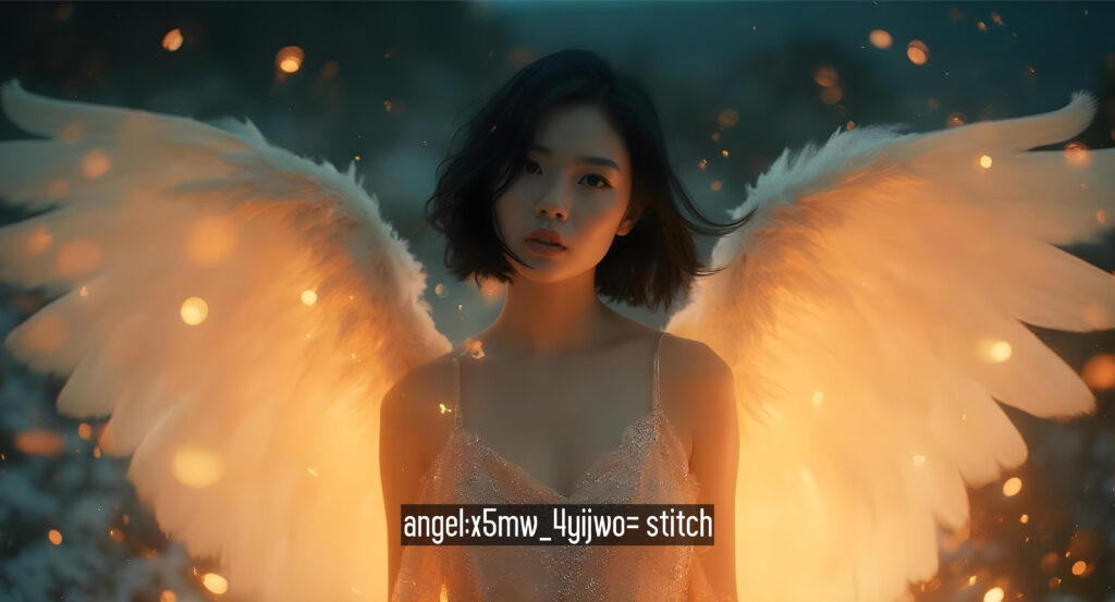 Angel:x5mw_4yijwo= Stitch