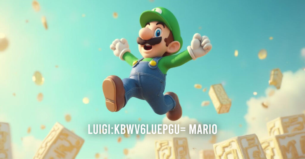 luigi:kbwv6luepgu= mario